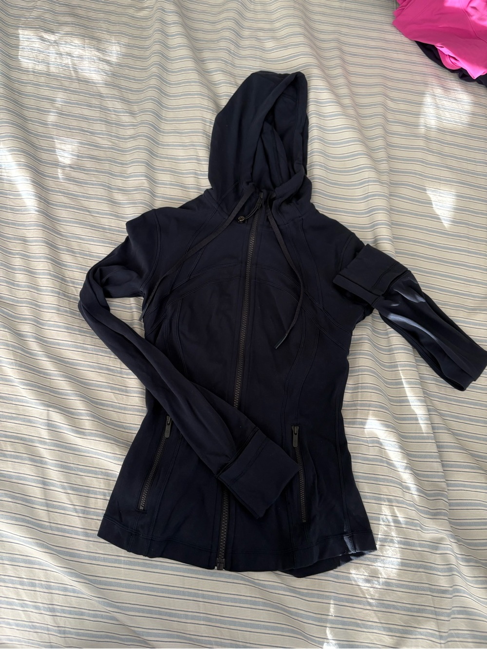 Lululemon True Navy Hooded Define Jacket